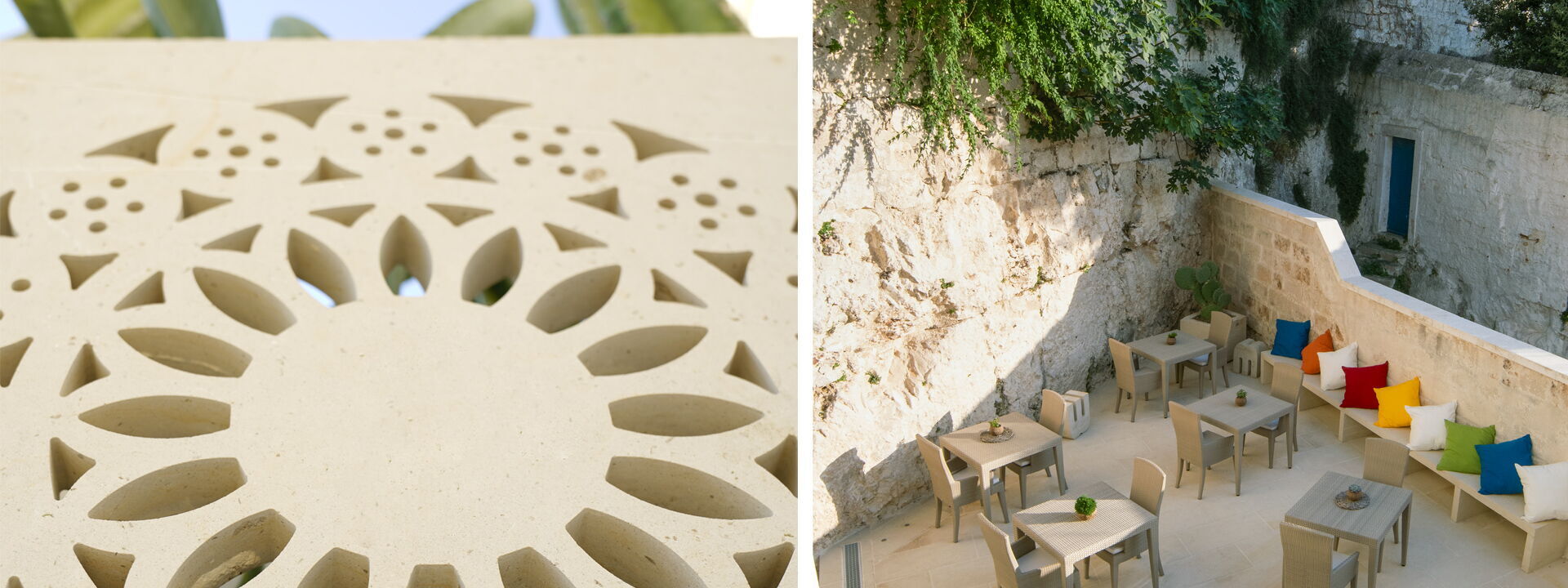 Vico Bianco Raro Rooms