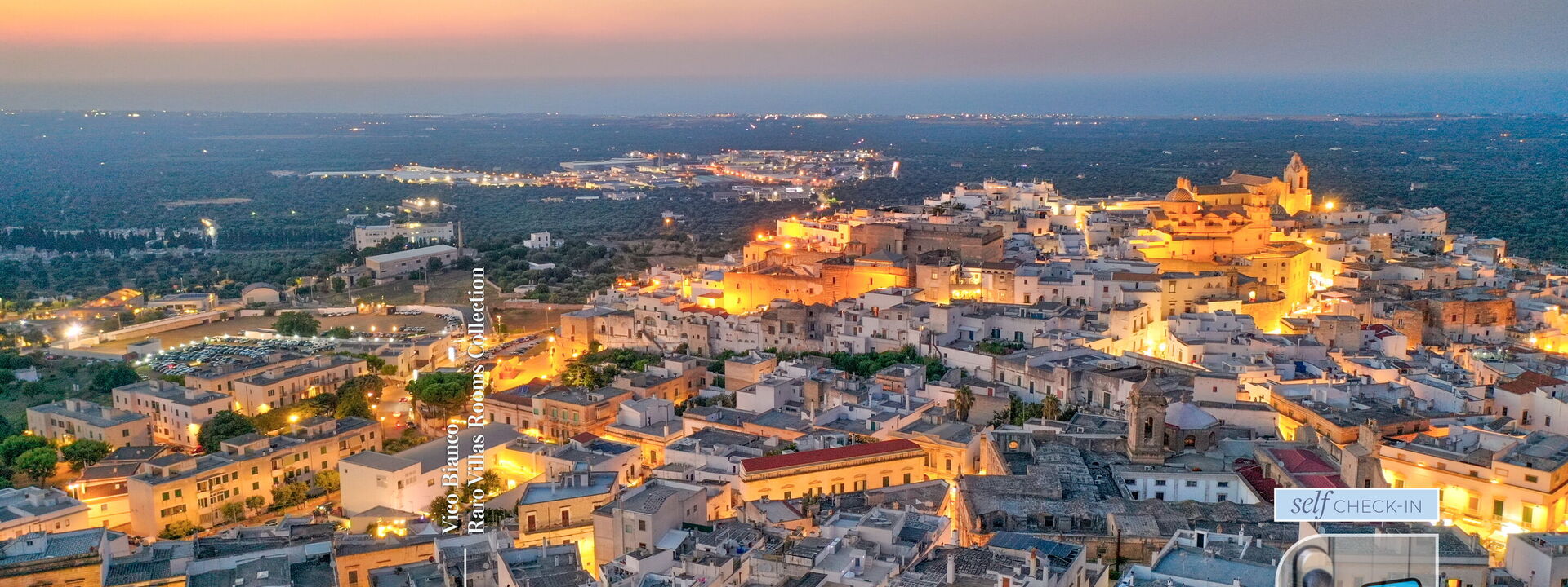 Vico Bianco Raro Rooms