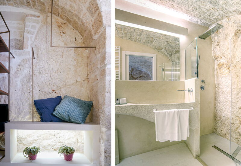 Vico Bianco Raro Rooms - Room Romantic Grotta Sant'oronzo 7