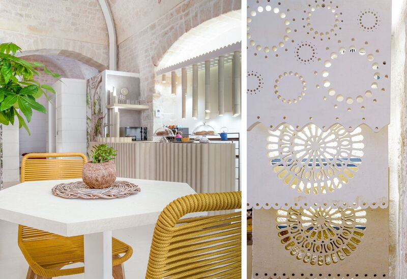 Vico Bianco Raro Rooms