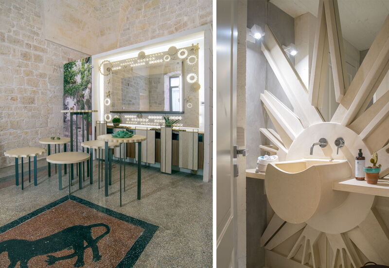 Vico Bianco Raro Rooms