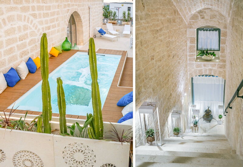 Vico Bianco Raro Rooms